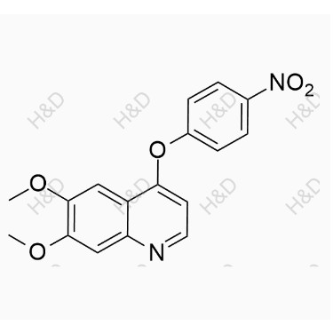 卡博替尼雜質(zhì)30,6,7-dimethoxy-4-(4-nitrophenoxy)quinoline