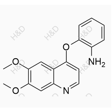 卡博替尼雜質(zhì)37,2-((6,7-dimethoxyquinolin-4-yl)oxy)aniline