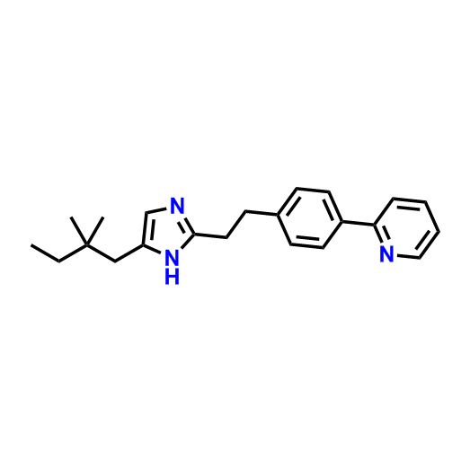 2-(4-(2-(4-(2,2-二甲基丁基)-1H-異咪唑-2-基)乙基)苯基)吡啶,2-(4-(2-(4-(2,2-diMethylbutyl)-1H-iMidazol-2-yl)ethyl)phenyl)pyridine