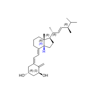 度骨化醇杂质05,(1R,3S,Z)-5-(2-((1R,3aR,7aR,E)-1-((2R,5R,E)-5,6-dimethylhept-3-en-2-yl)-7a-methyloctahydro-4H-inden-4-ylidene)ethylidene)-4-methylenecyclohexane-1,3-diol