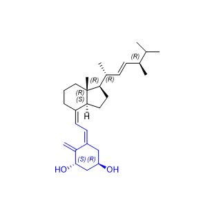 度骨化醇雜質(zhì)06,(1R,3S,Z)-5-(2-((1R,3aS,7aR,Z)-1-((2R,5R,E)-5,6-dimethylhept-3-en-2-yl)-7a-methyloctahydro-4H-inden-4-ylidene)ethylidene)-4-methylenecyclohexane-1,3-diol