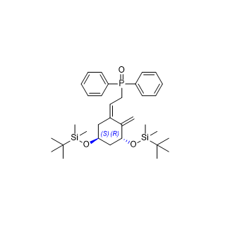 度骨化醇雜質(zhì)14,((Z)-2-((3R,5S)-3,5-bis((tert-butyldimethylsilyl)oxy)-2-methylenecyclohexylidene)ethyl)diphenylphosphine oxide