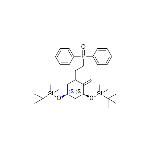 度骨化醇雜質(zhì)15,((Z)-2-((3S,5S)-3,5-bis((tert-butyldimethylsilyl)oxy)-2-methylenecyclohexylidene)ethyl)diphenylphosphine oxide