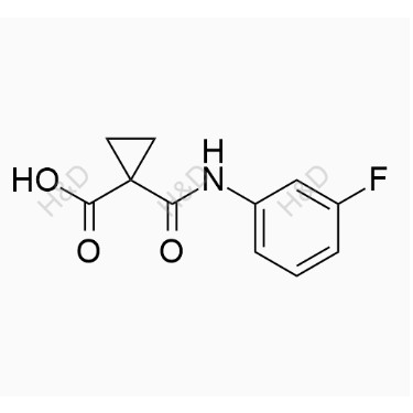 卡博替尼雜質(zhì)55,1-((3-fluorophenyl)carbamoyl)cyclopropanecarboxylic acid