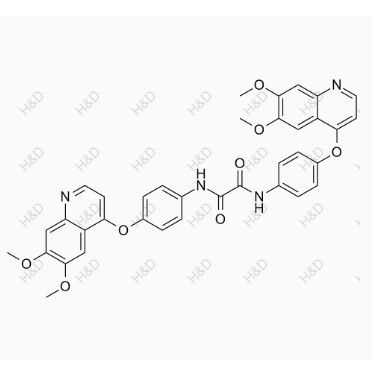 卡博替尼雜質(zhì)75,N1,N2-bis(4-((6,7-dimethoxyquinolin-4-yl)oxy)phenyl)oxalamide