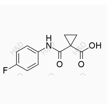 卡博替尼雜質(zhì)83,1-((4-fluorophenyl)carbamoyl)cyclopropanecarboxylic acid