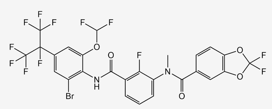 多氟蟲二酰胺,piperflanilide(P)