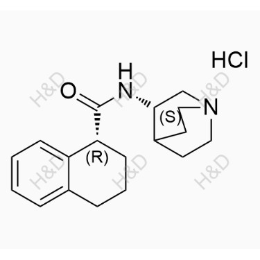 帕洛諾司瓊雜質(zhì)ZZ3(鹽酸鹽）,(R)-N-((S)-quinuclidin-3-yl)-1,2,3,4-tetrahydronaphthalene-1-carboxamide hydrochloride