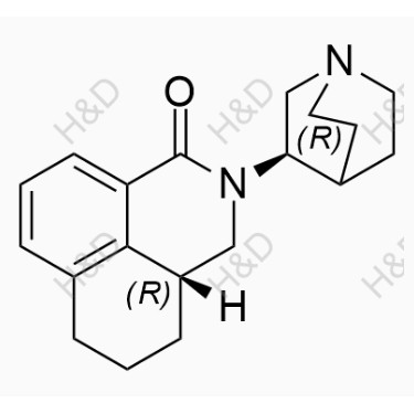 鹽酸帕洛諾司瓊雜質(zhì)ZZ14,(R)-2-((R)-quinuclidin-3-yl)-2,3,3a,4,5,6-hexahydro-1H-benzo[de]isoquinolin-1-one