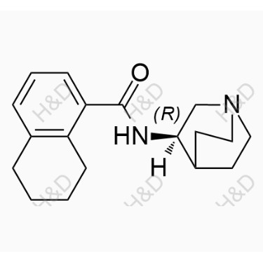 帕洛諾司瓊雜質(zhì)21,(R)-N-(quinuclidin-3-yl)-5,6,7,8-tetrahydronaphthalene-1-carboxamide