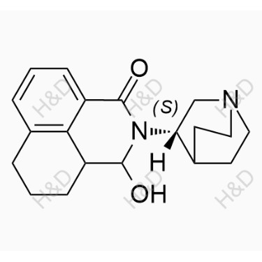 帕洛諾司瓊雜質(zhì)22,3-hydroxy-2-((S)-quinuclidin-3-yl)-2,3,3a,4,5,6-hexahydro-1H-benzo[de]isoquinolin-1-one