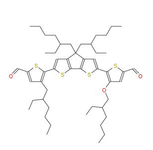 5,5'-(4-(2-乙基己基)-4-(2-乙基戊基)-4H-環(huán)戊烷[2,1-B:3,4-B']二噻吩-2,6-二基)雙(3-((2-乙基己基)氧基)噻吩-2-甲醛)