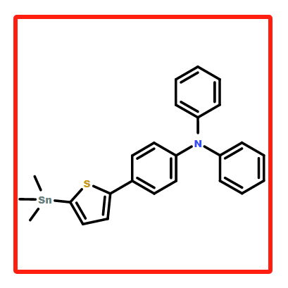 Benzenamine, N,N-diphenyl-4-[5-(trimethylstannyl)-2-thienyl]-