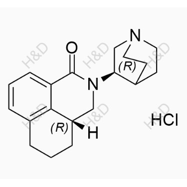 (R,R)-鹽酸帕洛諾司瓊,(R)-2-((R)-quinuclidin-3-yl)-2,3,3a,4,5,6-hexahydro-1H-benzo[de]isoquinolin-1-one hydrochloride