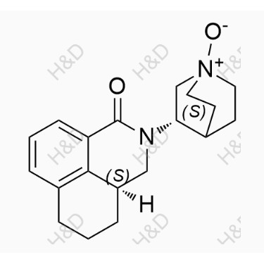 帕洛諾司瓊 N-氧化物,(S)-3-((S)-1-oxo-3a,4,5,6-tetrahydro-1H-benzo[de]isoquinolin-2(3H)-yl)quinuclidine 1-oxide