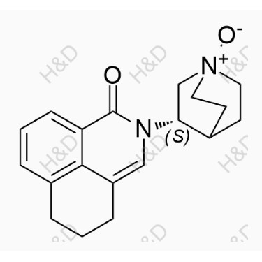 帕洛诺司琼杂质B,(S)-3-(1-oxo-5,6-dihydro-1H-benzo[de]isoquinolin-2(4H)-yl)quinuclidine 1-oxide