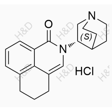 帕洛諾司瓊雜質(zhì)E（鹽酸鹽）,(S)-2-(quinuclidin-3-yl)-2,4,5,6-tetrahydro-1H-benzo[de]isoquinolin-1-one hydrochloride