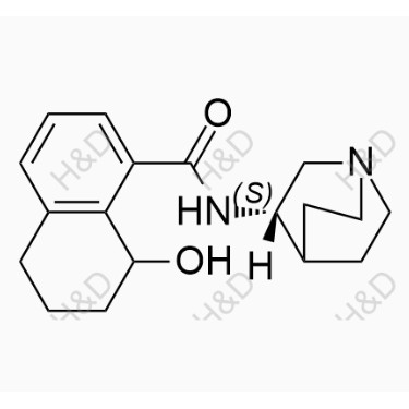 帕洛諾司瓊雜質(zhì)30,8-hydroxy-N-((S)-quinuclidin-3-yl)-5,6,7,8-tetrahydronaphthalene-1-carboxamide