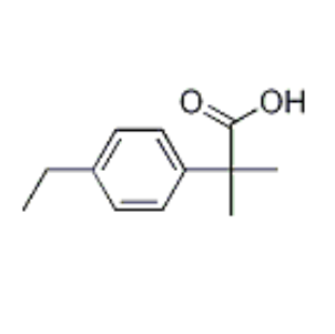 2-(4-乙基苯基)-2-甲基丙酸,2-(4-ethylphenyl)-2-Methylpropanoic acid