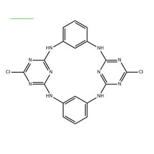 二氯-氮雜杯[2]芳烴[2]三嗪,Dichloro-diazadioxacalix[2]arene[2]triazine