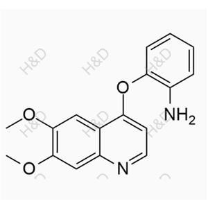 卡博替尼雜質(zhì)37,2-((6,7-dimethoxyquinolin-4-yl)oxy)aniline