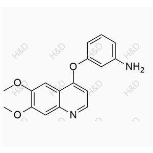 卡博替尼雜質(zhì)38,3-((6,7-dimethoxyquinolin-4-yl)oxy)aniline