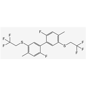 1922957-45-6,氟螨雙醚,	bisulflufen(P),2,2′-二氟-4,4′-二甲基-5,5′-雙[(2,2,2-三氟乙基)硫烷基]-1,1′-聯(lián)苯