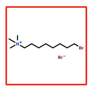 (8-溴辛基)三甲基溴化銨,(3-Bromooctyl)trimethylammonium bromide,1-Octanaminium,8-bromo-N,N,N-trimethyl-,bromide