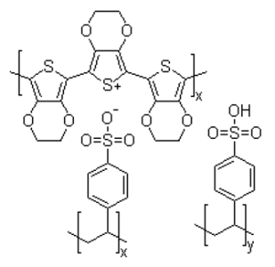 聚(3,4-亚乙二氧基噻吩)-聚(苯乙烯磺酸),Poly(3,4-ethylenedioxythiophene)-poly(styrenesulfonate)