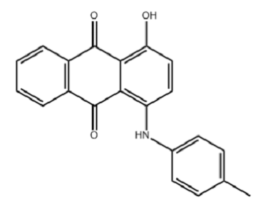 硼試劑,1-hydroxy-4-(p-toluidino)anthraquinone