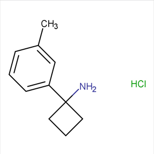 1-（间甲苯基）环丁-1-胺盐酸盐,1-m-tolylcyclobutanamine HCl