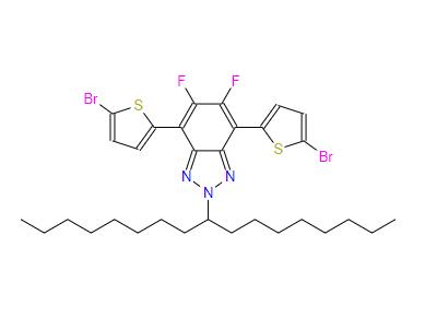 4,7-雙(5-溴-2-噻吩基)-5,6-二氟-2-(9-十七烷基)-2H-苯并[D][1,2,3]-三氮唑