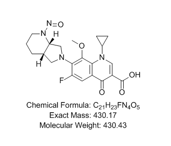 N-亞硝基莫西沙星,N-nitroso-moxifloxacin