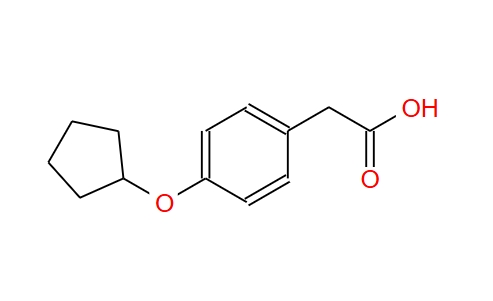 4-環(huán)戊氧基苯乙酸,4-(Cyclopentyloxy)-benzeneacetic acid