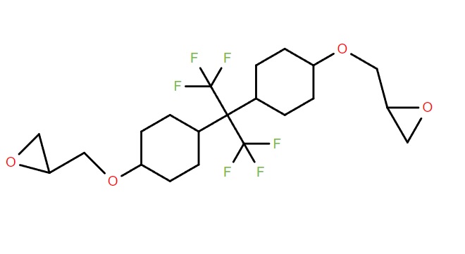 2,2-bis[4-(2,3-epoxypropoxyl)cyclohexyl]hexafluoropropane,2,2-bis[4-(2,3-epoxypropoxyl)cyclohexyl]hexafluoropropane