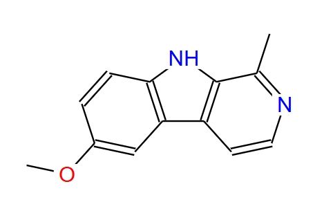 6-甲氧基-1-甲基-9H-吡啶并[3,4-b]吲哚,6-Methoxy-1-methyl-9H-pyrido[3,4-b]indole