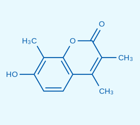 7-羥基-3，4，8-三甲基香豆素,7-Hydroxy-3,4,8-trimethylcoumarin