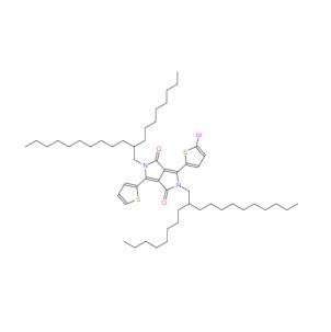 3-(5-溴噻吩基)-2,5-雙(2-辛基十二烷基)-6-噻吩基吡咯并[3,4-C]吡咯-1,4(2H,5H)-二酮