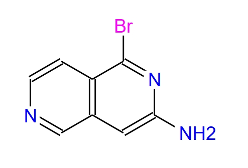 1-溴-2,6-萘啶-3-胺,1-bromo-2,6-naphthyridin-3-amine