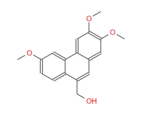 2,3,6-三甲氧基-9-(羥甲基)菲,9-(Hydroxymethyl)-2,3,6-trimethoxyphenanthrene