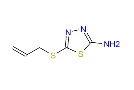 5-烯丙基磺酰-[1,3,4]噻二唑-2-胺,5-Allylsulfanyl-[1,3,4]Thiadiazol-2-Ylamine