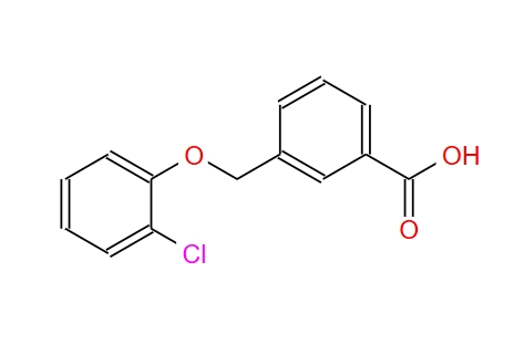 3-(2-氯苯氧基甲基)苯甲酸,3-(2-chlorophenoxymethyl)benzoic acid