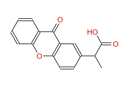 2-(9-氧代苯芴酮-2-基)丙酸,2-(9-Oxoxanthen-2-yl)propionic Acid