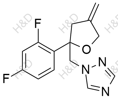 泊沙康唑雜質(zhì)SJ,1-((2-(2,4-difluorophenyl)-4-methylenetetrahydrofuran-2-yl)methyl)-1H-1,2,4-triazole