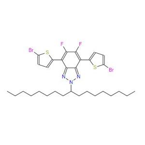 4,7-双(5-溴-2-噻吩基)-5,6-二氟-2-(9-十七烷基)-2H-苯并[D][1,2,3]-三氮唑