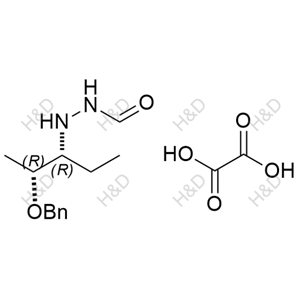 N'-((2R,3R)-2-(benzyloxy)pentan-3-yl)formohydrazide oxalate	泊沙康唑雜質(zhì)63(草酸鹽）	