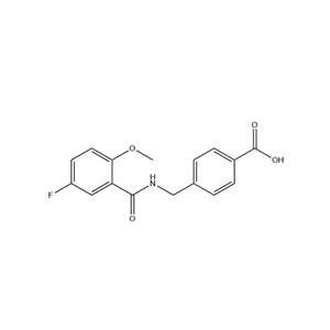 4-[[(5-氟-2-甲氧基苯甲?；?氨基]甲基]苯甲酸 1571888-11-3