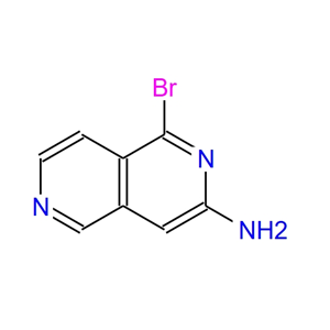 1-溴-2,6-萘啶-3-胺