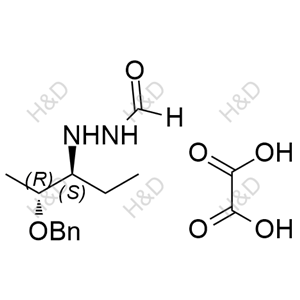 N'-((2R,3S)-2-(benzyloxy)pentan-3-yl)formohydrazide oxalate	泊沙康唑杂质67