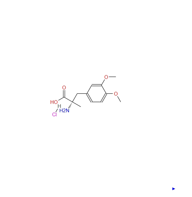 L-3-(3,4-二甲氧基苯基)-2-甲基丙氨酸鹽酸鹽,3-methoxy-O,a-dimethyl- L-Tyrosine hydrochloride (1:1)